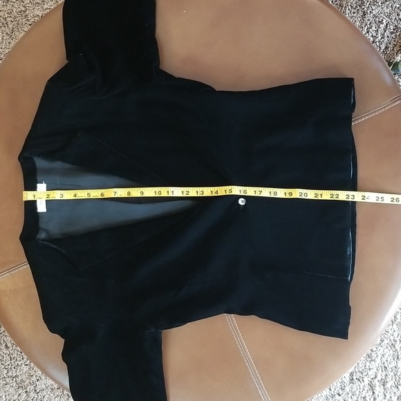 Calvin Klein Velvet Jacket - Picture 5 of 17